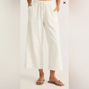 NWT Z Supply Romi Knit Eyelet Pant